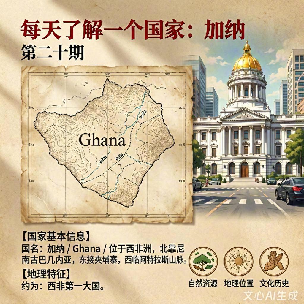 每天了解一个国家——加纳（第二十期）
