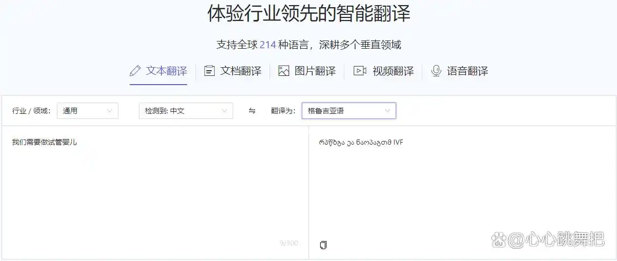 自助去格鲁吉亚做试管，不妨试试这3款好用的在线翻译软件